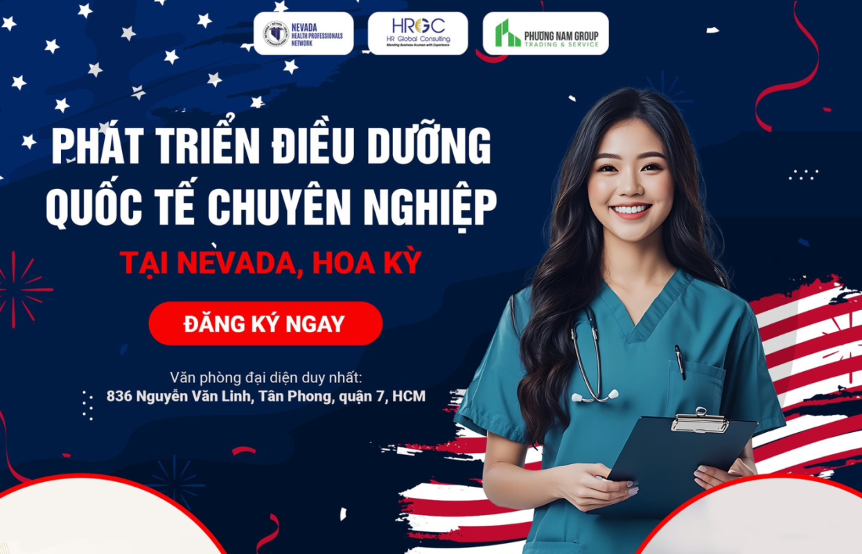 Tham gia ngay chương trình phát triển điều dưỡng quốc tế cùng Phương Nam Group
